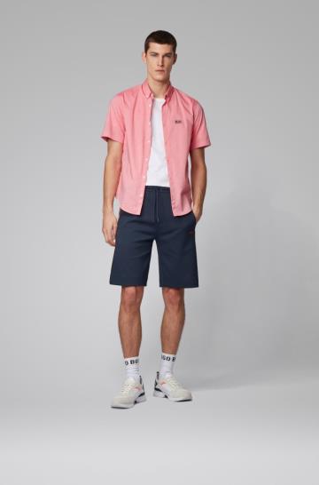Koszula BOSS Regular Fit Różowe Męskie (Pl41841)